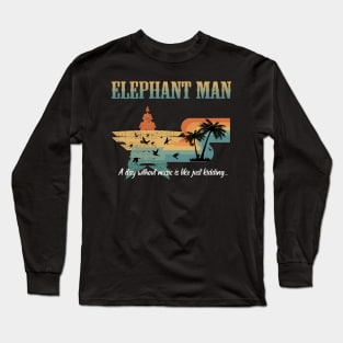 ELEPHANT MAN MERCH VTG Long Sleeve T-Shirt